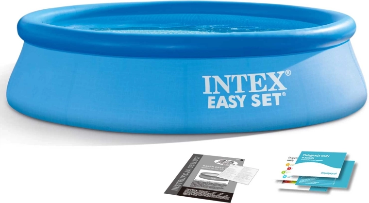 Piscina de jardín autoportante INTEX 305 × 76 cm