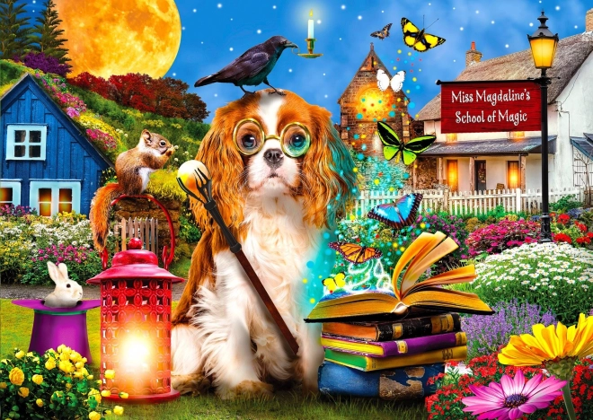 Puzzle Escuela de magia 1000 piezas