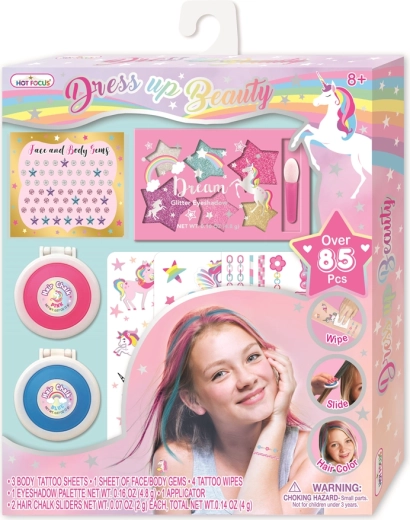Set de colores para el cabello y tatuajes temporales SPARKYS