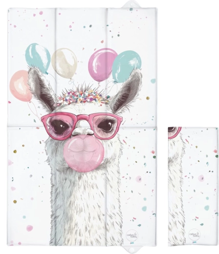 Ceba baby cambiador de viaje basic crazy lama 80 × 50 cm
