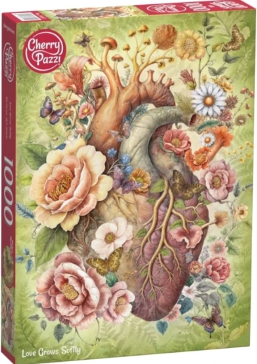 Puzzle Cherry Pazzi Tierno florecer del amor 1000 piezas