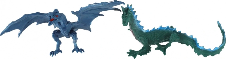 Dos majestuosos dragones para batallas épicas