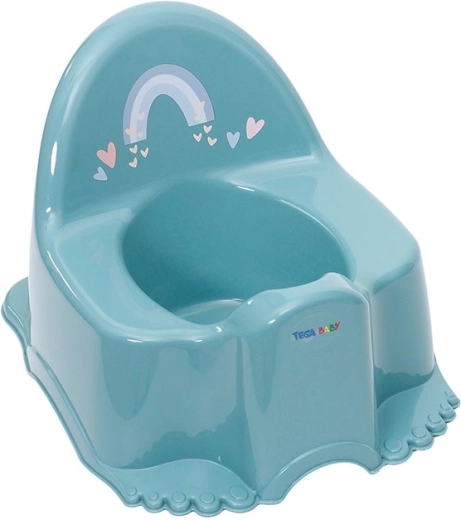 Orinal infantil musical Meteo turquesa