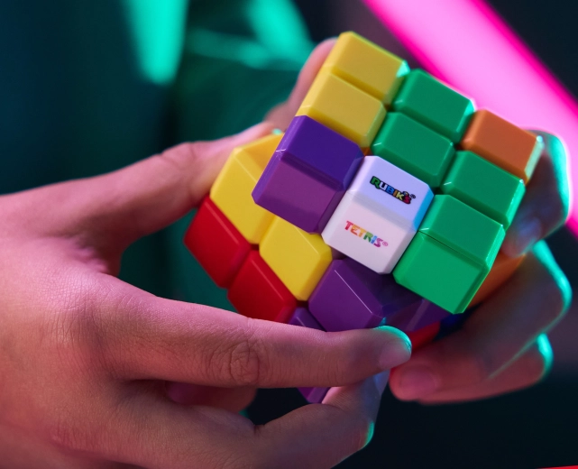 Construye formas de Tetrimino en lugar de colores