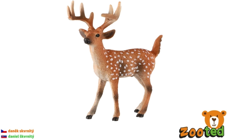 Zooted gamo moteado – figura de 12 cm