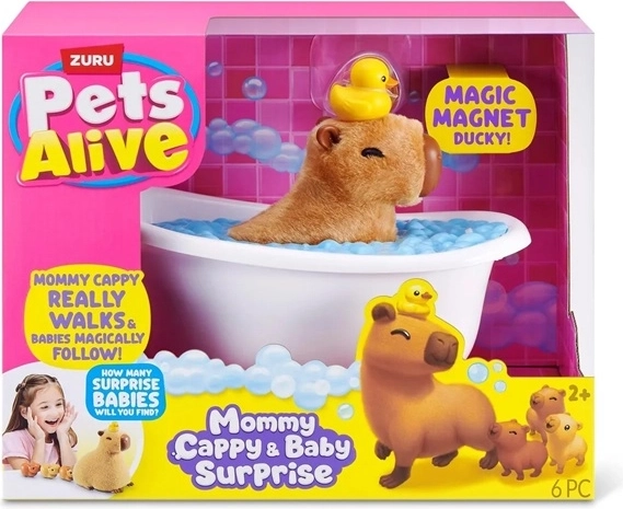 ZURU Pets Alive sorpresa mamá y bebé