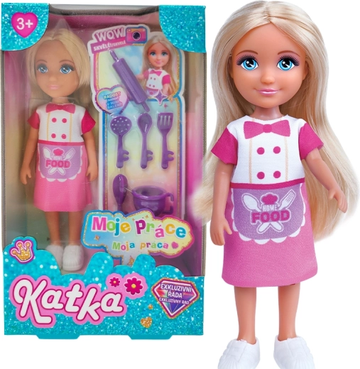Muñeca Katka pastelera