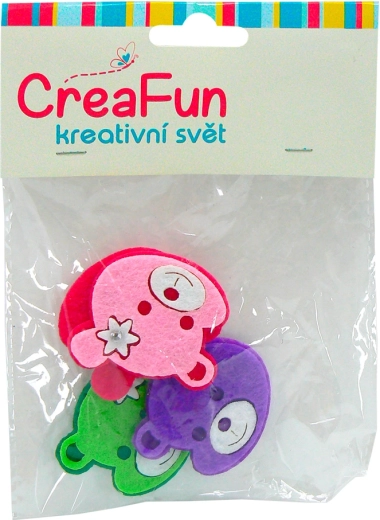 Set de adorables ositos, 4 uds. (4,5 × 4 cm)