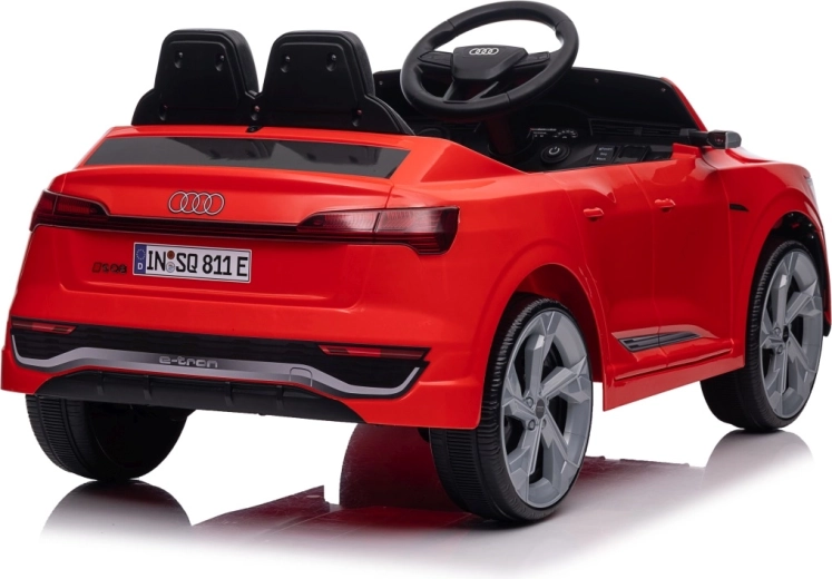 Coche eléctrico para niños Audi SQ8 rojo