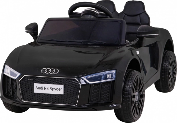 Coche eléctrico infantil AUDI R8 Spyder – negro