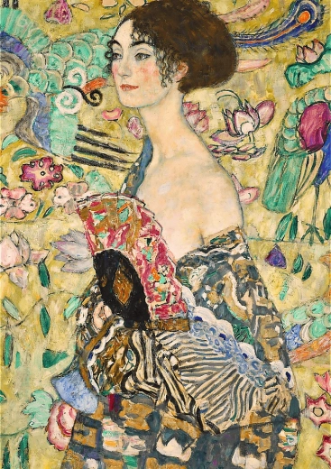Puzzle Art Collection Dama con abanico 1000 piezas