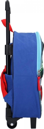 Diseño trolley con asa extensible y ruedas