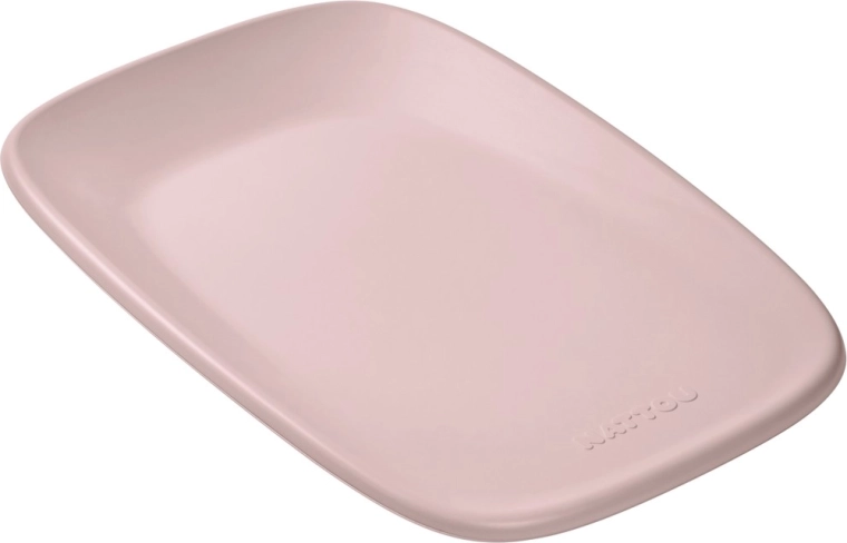 Colchoneta cambiadora NATTOU Softy Dusty Pink sin BPA 50 × 70 cm