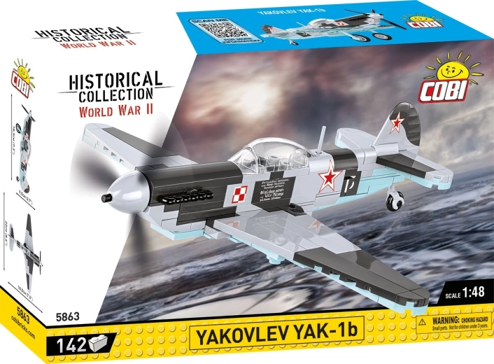 Kit de construcción del avión Yakovlev Yak-1b