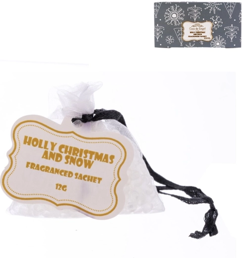 Saco perfumado de organza Navidad y nieve 12 g