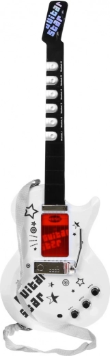 Sensación real al tocar: 6 cuerdas de metal