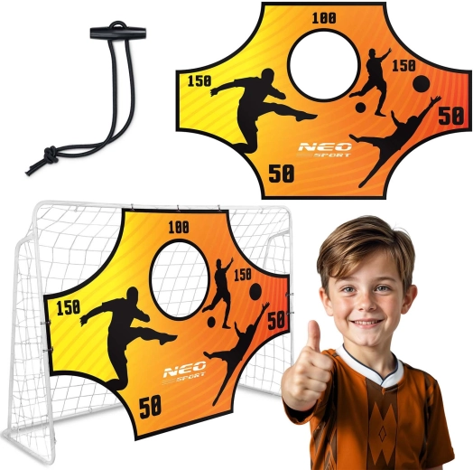 Lona de diana Neo-Sport para portería de fútbol 180 × 120 cm