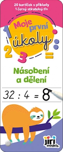 Mis primeras tareas de multiplicación y división – set infantil