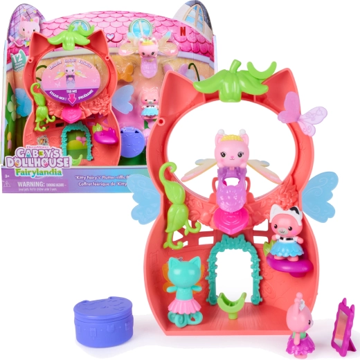 Casita mágica de Gabby Set Fairylandia con el hada Kitty Fairy y anillo