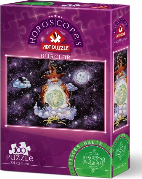 Puzzle Piscis – signo del zodiaco 100 piezas