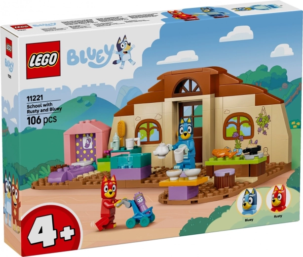 LEGO Bluey Escuela con Rusty y Bluey