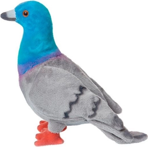 Paloma urbana de peluche 20 cm