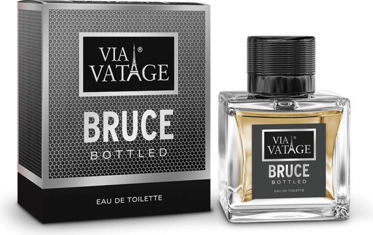 Agua de tocador para hombre BI-ES Via Vatage Bruce Bottled 100 ml