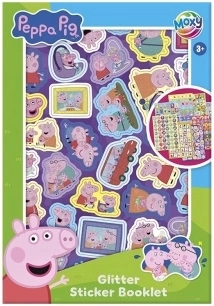 Pegatinas Peppa Pig – brillantes (8 hojas)