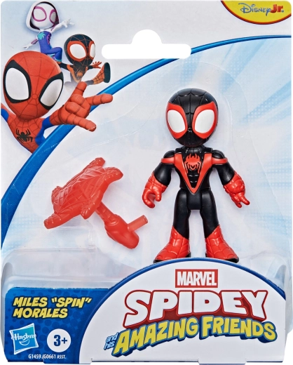 Hasbro Spider-Man Spidey y sus increíbles amigos figura Miles «Spin» Morales