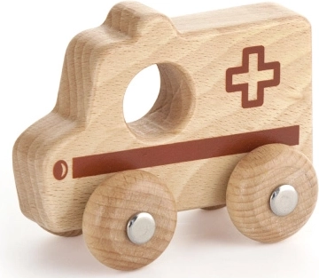 Ambulancia de madera