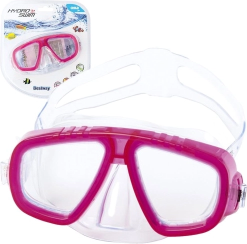Máscara de buceo infantil Bestway con marco verde