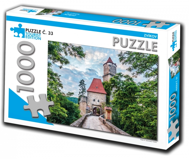 Puzzle Tourist Edition Zvíkov 1000 piezas