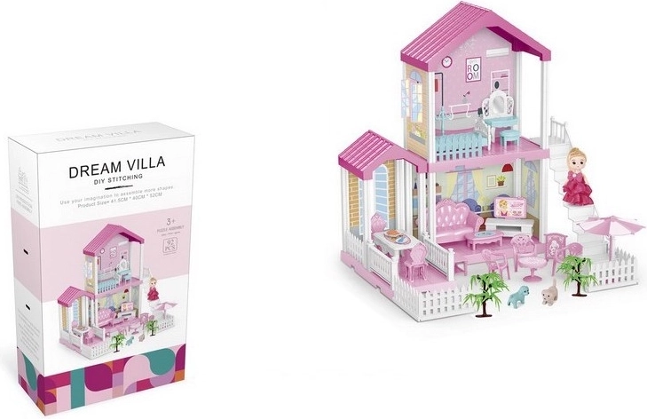 Casa con accesorios para niños