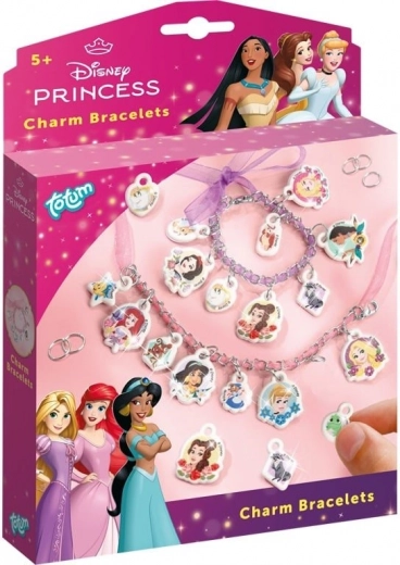 Totum set de pulseras con colgantes DISNEY PRINCESS