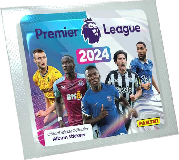 Panini Premier League 2024 pegatinas coleccionables – sobre de 5 uds.