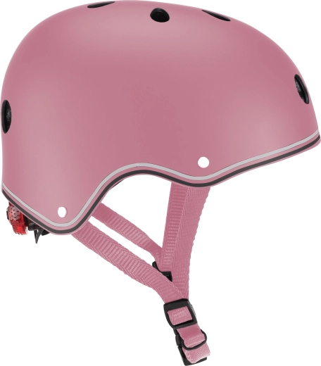Casco infantil Globber Primo XS/S con luz LED rosa