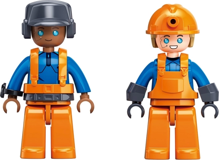 Dos figuras para jugar a la obra