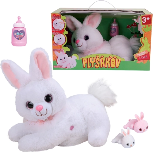 Conejito de peluche interactivo Hopsinka