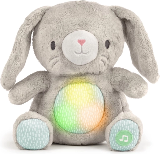 Ingenuity conejo de peluche calmante Sylvi con melodías y luces