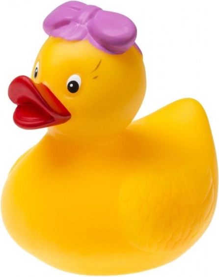 Patito de baño con lazo