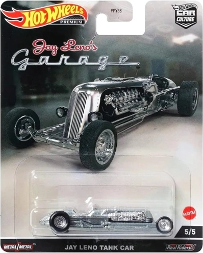 Hot Wheels Jay Leno Tank Car modelo metálico 1:64