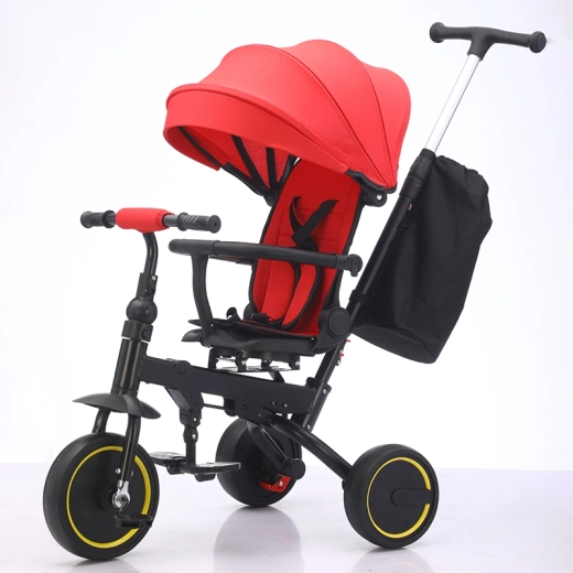 Triciclo infantil Premium 5 en 1 rojo