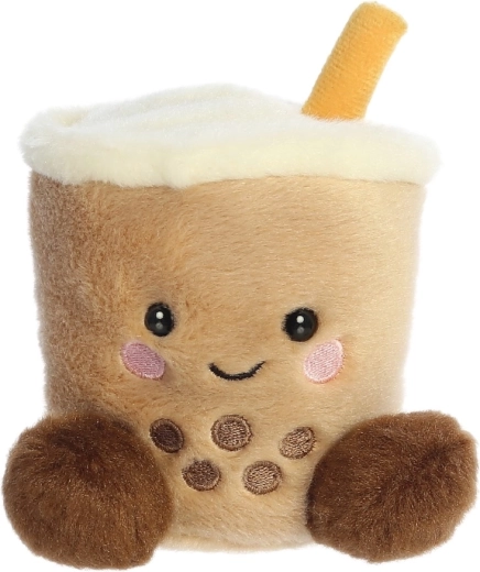 Mascota de peluche Palm Pals milk tea boba de 13 cm