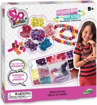 Tasia set creativo de cuentas de madera para niños