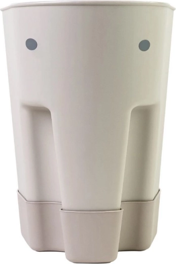 Shnuggle Ellie cesto organizador para juguetes de baño taupe - 1 pieza