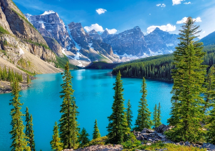 Puzle de 500 piezas Lago Moraine, Canadá