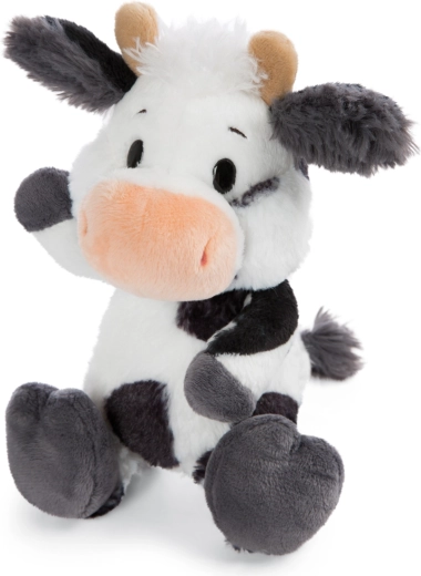 Vaca de peluche NICI Cowluna 22 cm – juguete ecológico de la colección Green