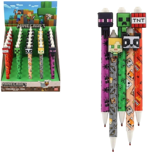 Bolígrafo de gel borrable Minecraft - 1 unidad