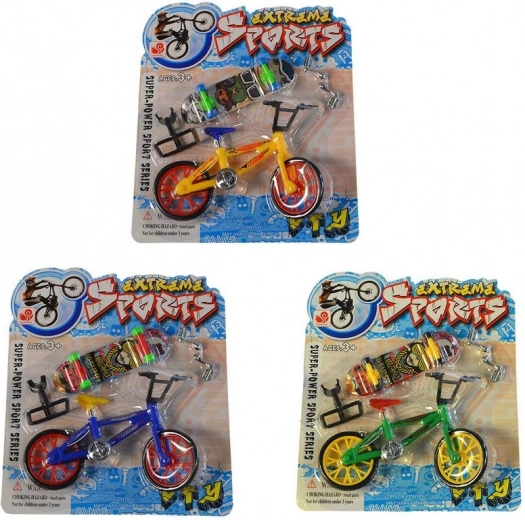 Fingerboard con bicicleta BMX