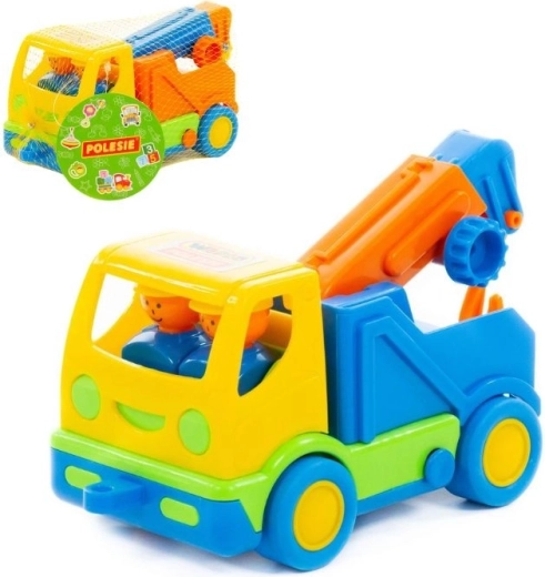 Mi primer camión: grúa de remolque para niños